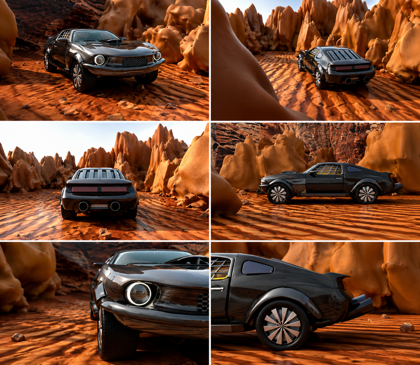 Mad Max Race Car 3D Design